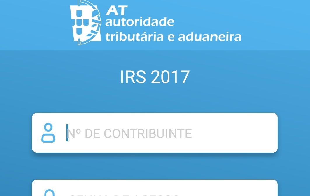 App IRS 2017 – Já pode entregar o IRS pelo telemóvel