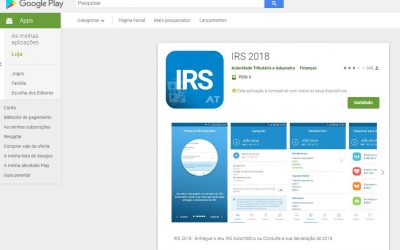 App IRS 2018 – Simule o seu IRS e entregue-o com o telemóvel