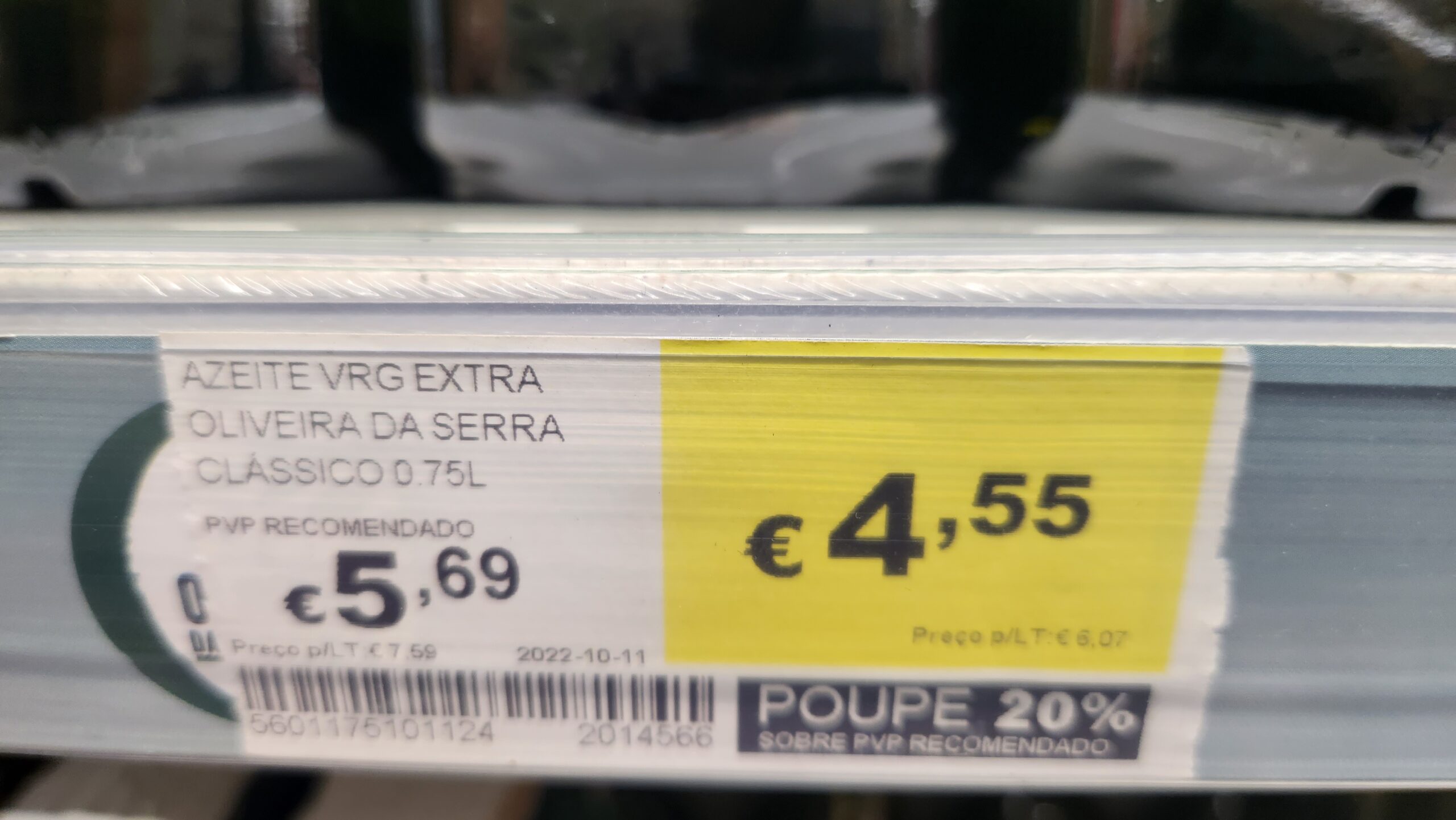 COMPRAS | Como comprar o mesmo azeite a quase metade do preço (por comparar)